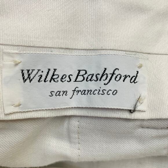 WILKES BASHFORD Size 28 Brown Tan Corduroy Pleated Casual Pants - Picture 5 of 7